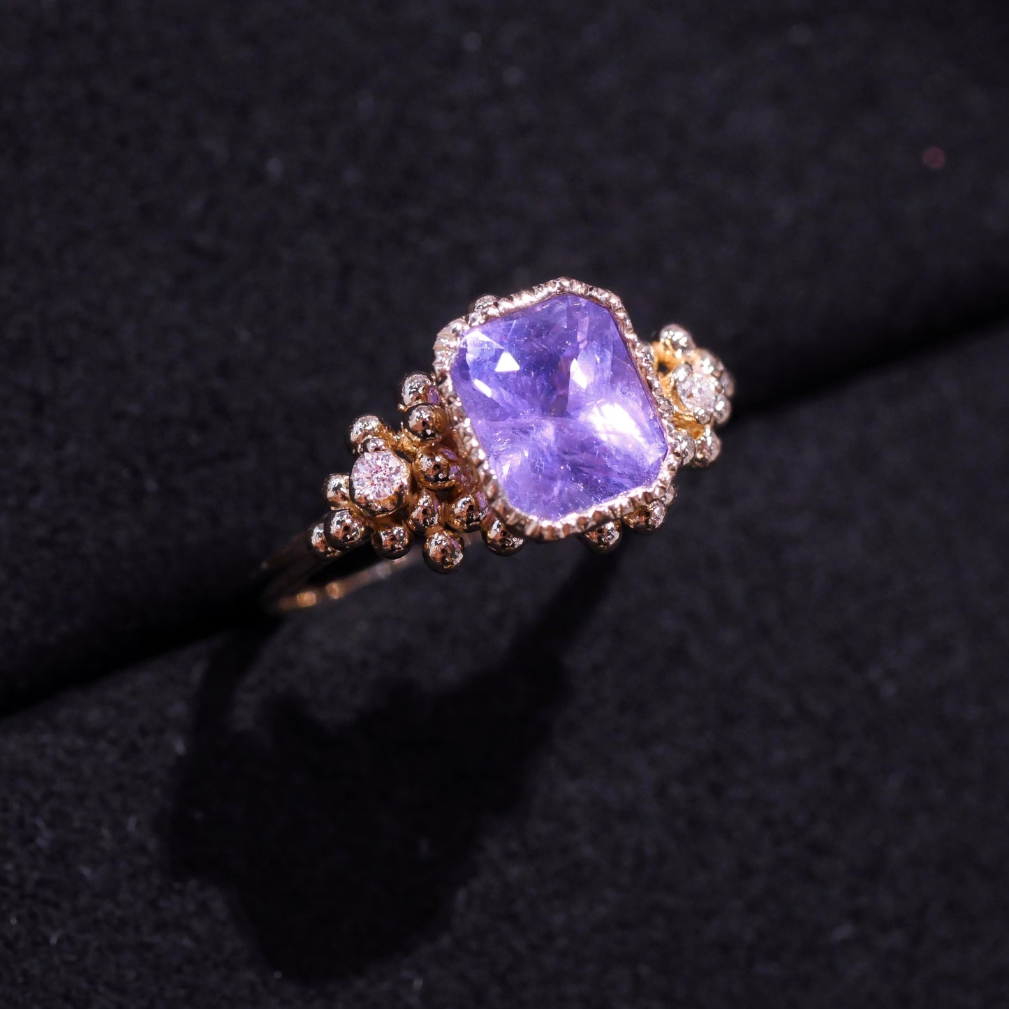 Violet 2ct Sapphire Ring