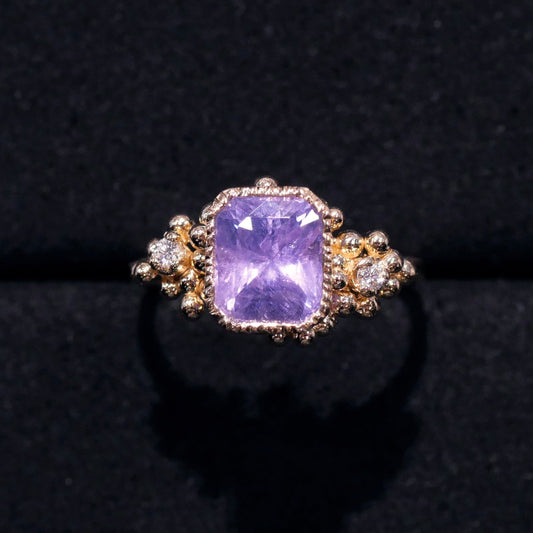 Violet 2ct Sapphire Ring