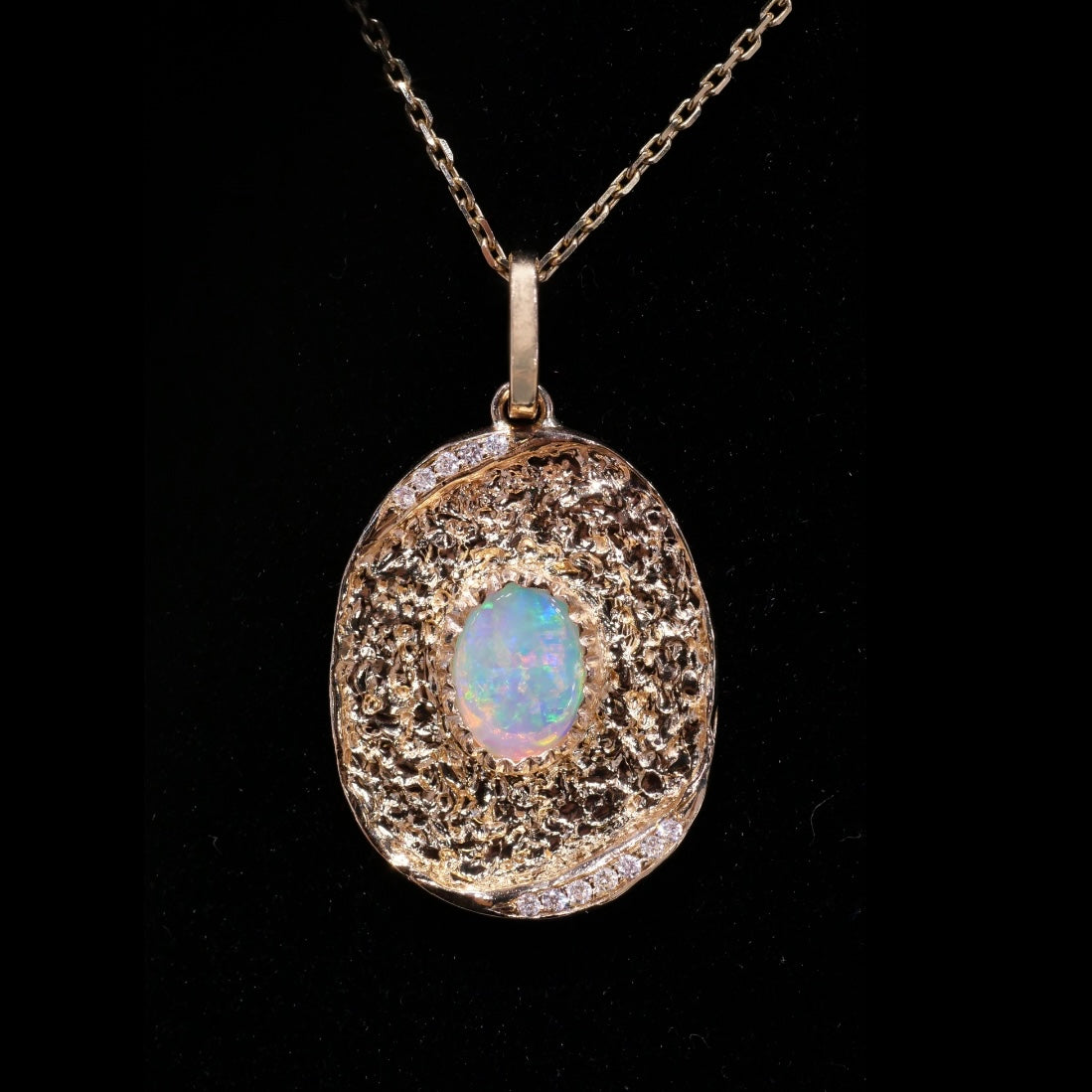 Sunny Side Up! Opal Necklace