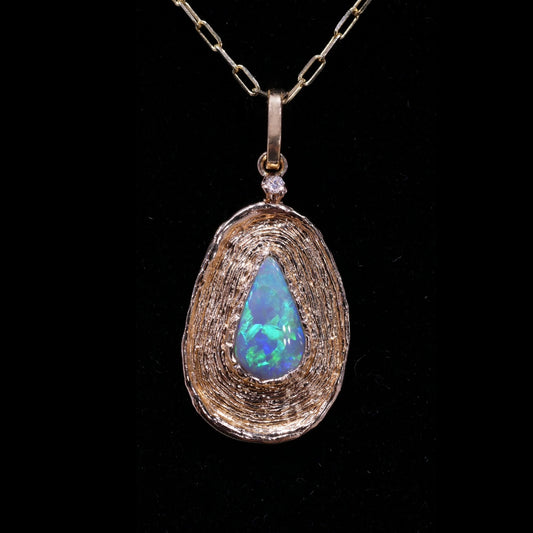 Mystical Green Opal Necklace