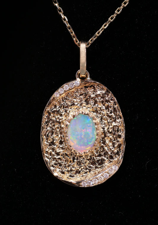 Sunny Side Up! Opal Necklace